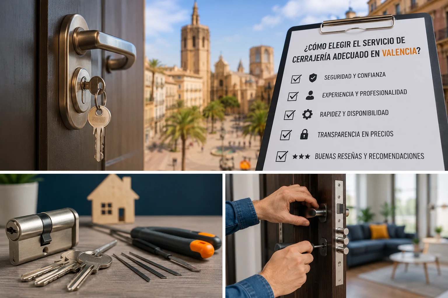 Como elegir el servicio de cerrajeria adecuado en Valencia - &iquest;C&oacute;mo elegir el servicio de cerrajer&iacute;a adecuado en Valencia?